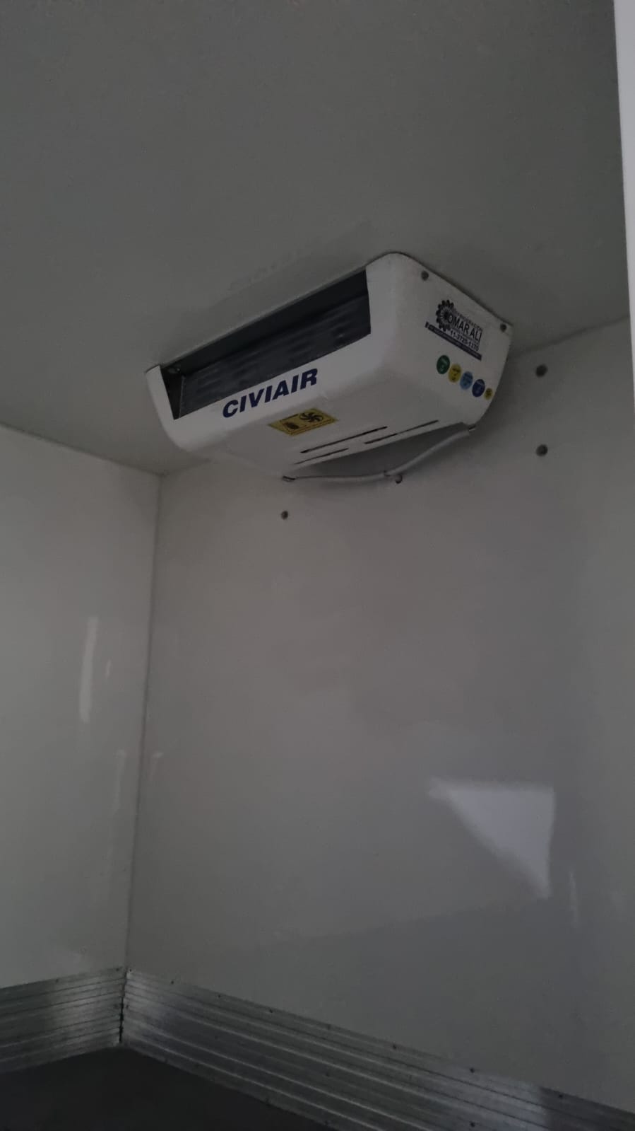 Evaporador Civiair MBT-100 instalado